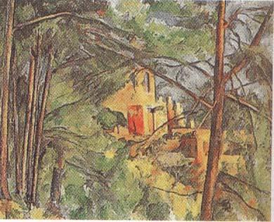 Paul Cezanne View of Chateau Noir (mk35)